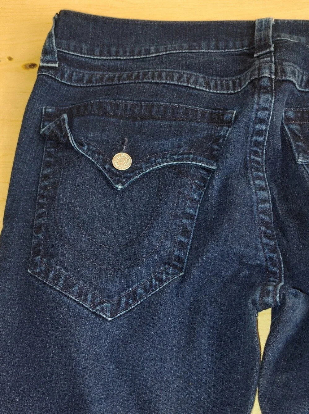True Religion Men's Skinny Jeans in Dark Indigo